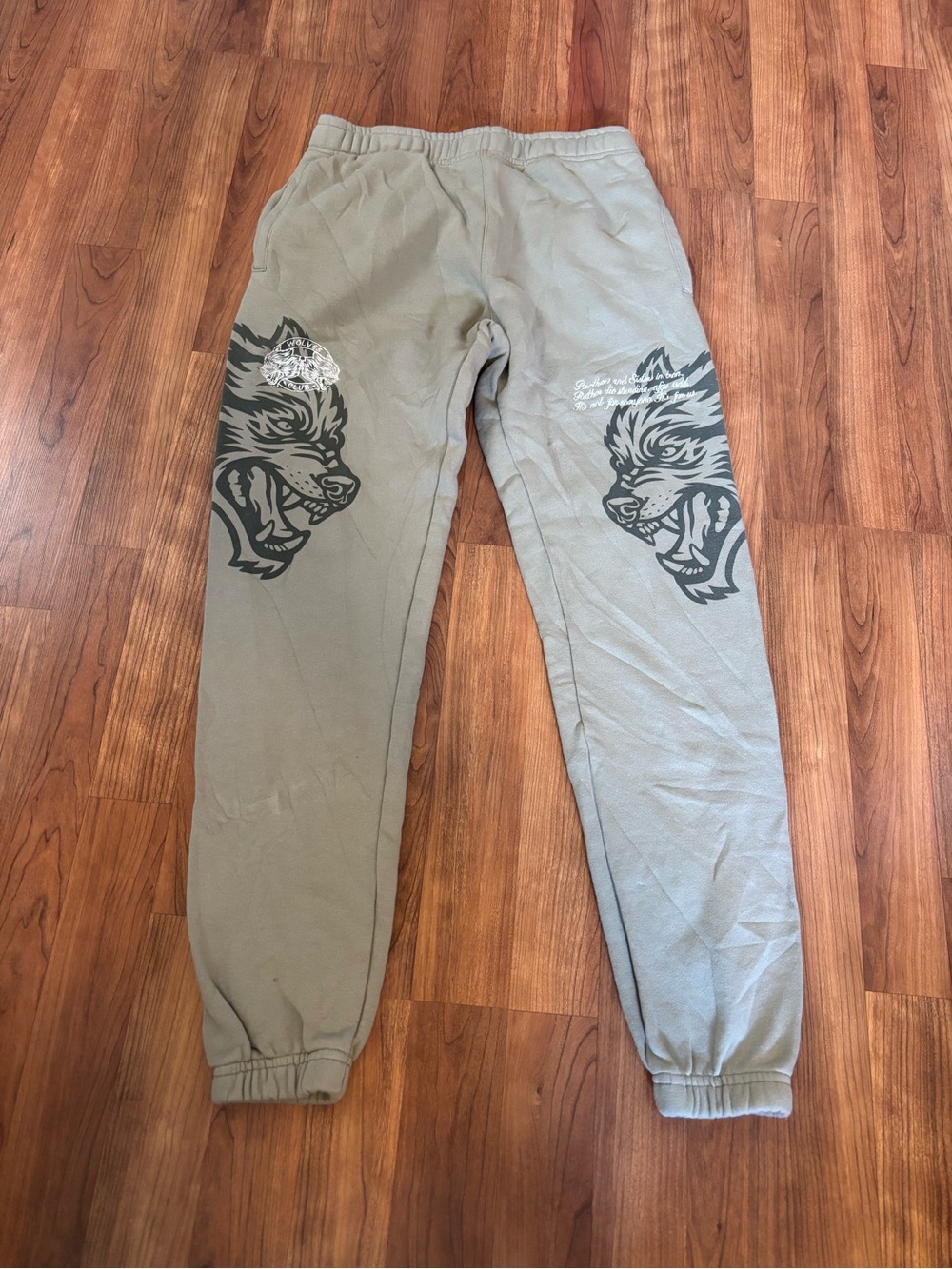 Darc Sport "Wolves" Lounge Sweatpants Size XS